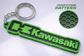 Motorcycle Enthusiast Keychain – 3D Honeycomb – Compatible With Kawasaki