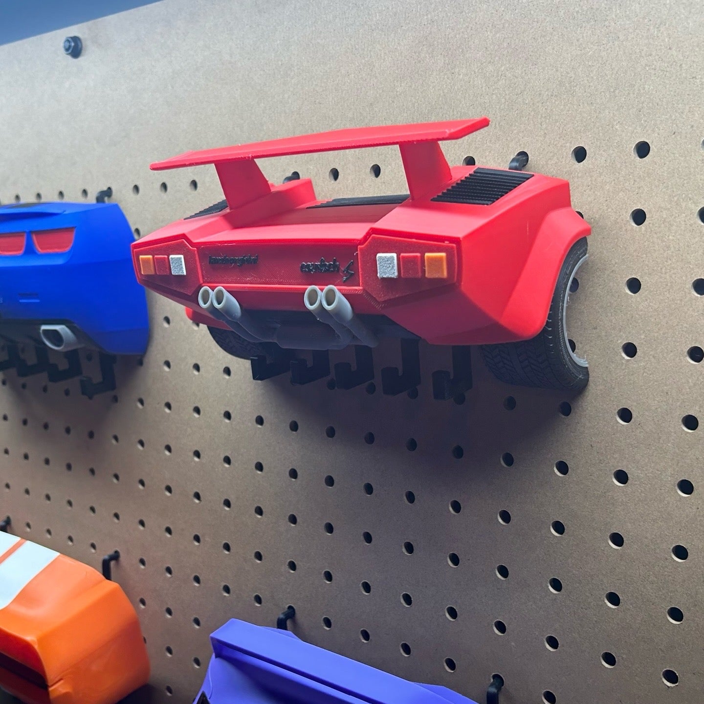 Office Garage Home Wall Key Hanger Compatible With Lamborghini Countach